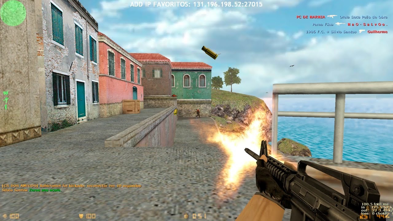 Counter Strike 1.6 ( Gameplay 01 - Steam ) de_Plaka