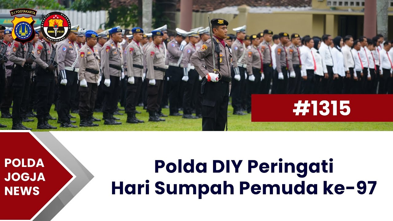 Polda DIY Peringati Hari Sumpah Pemuda ke-97 | Polda Jogja News #1315