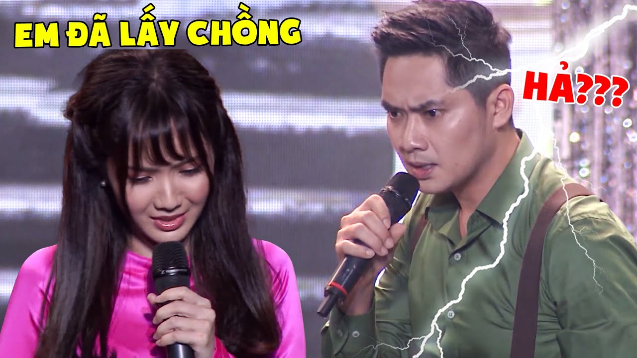 Hẹn thề trăm năm nay em bỏ anh ĐI LẤY CHỒNG, Minh Luân đứng tim tái mặt ngay trên sân khấu