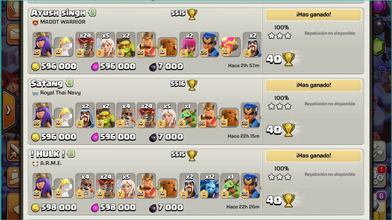 LIGA LEYENDA CON QW LALOON EN TH15