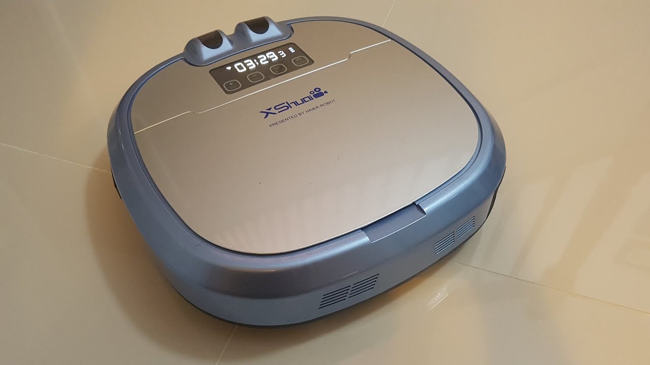 Haier Xshuai C3 Smart Robot Vacuum Cleaner Unboxing and setup