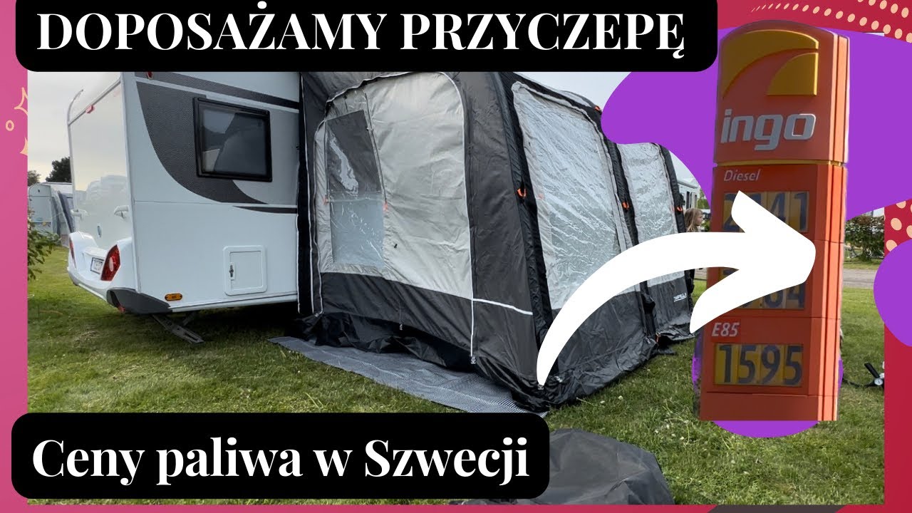 #25 Doposażamy przyczepę Knaus. Co zabraliśmy w kolejną przygodę?  Harge camping