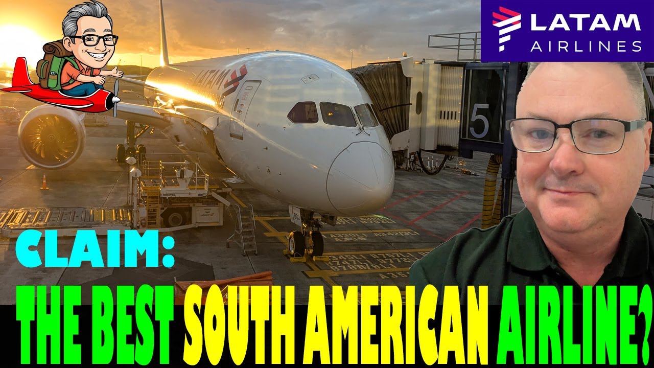 LATAM — лучшая авиакомпания в Южной Америке?? — Давайте посмотрим! Обзор эконом-класса рейса Окле...