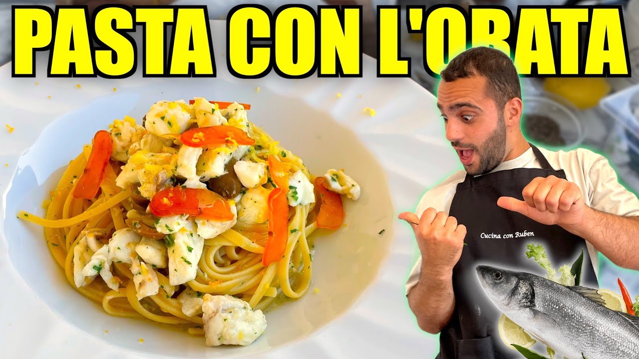 PASTA CON ORATA IN BIANCO😋