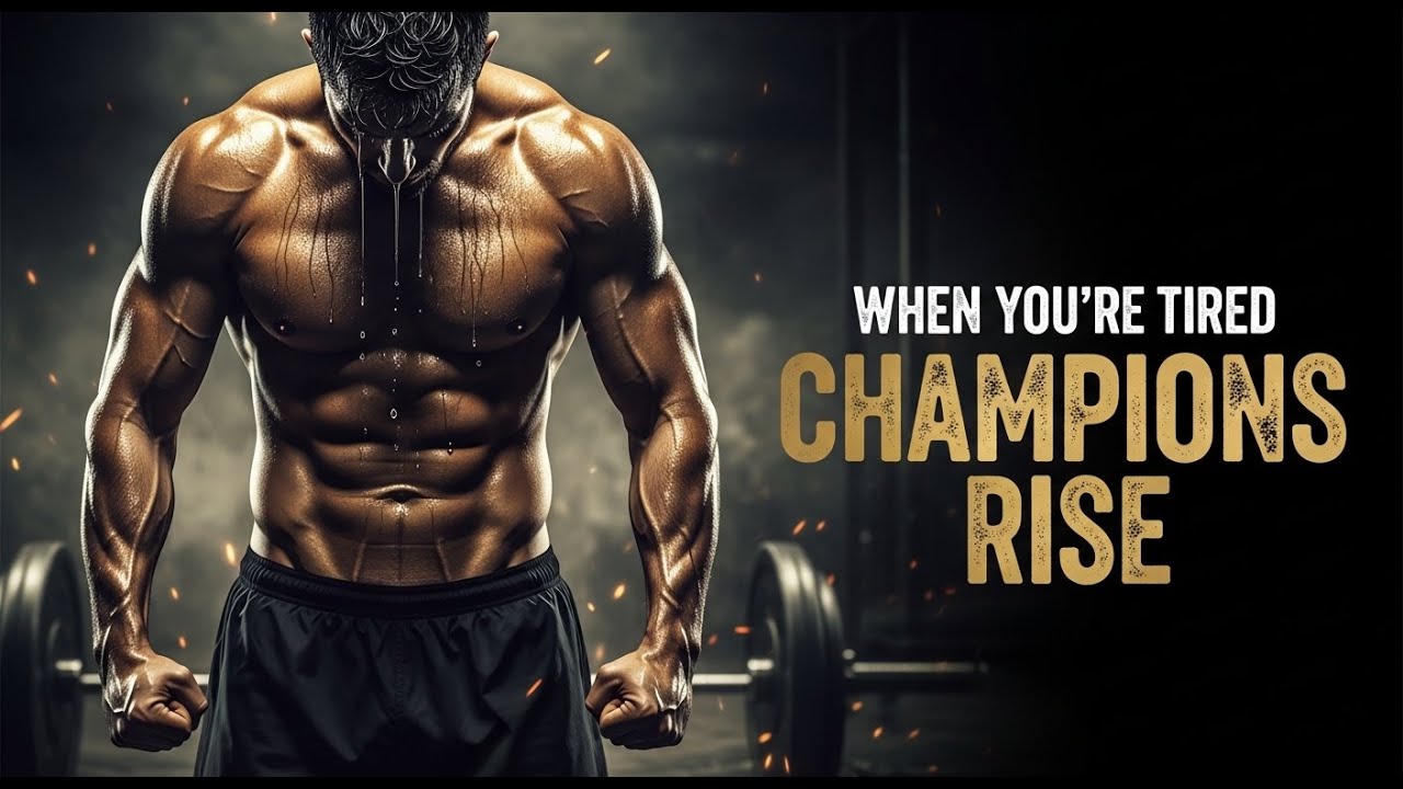 WHEN YOU’RE TIRED, THAT’S WHEN CHAMPIONS ARE MADE | Powerful Motivational Speech