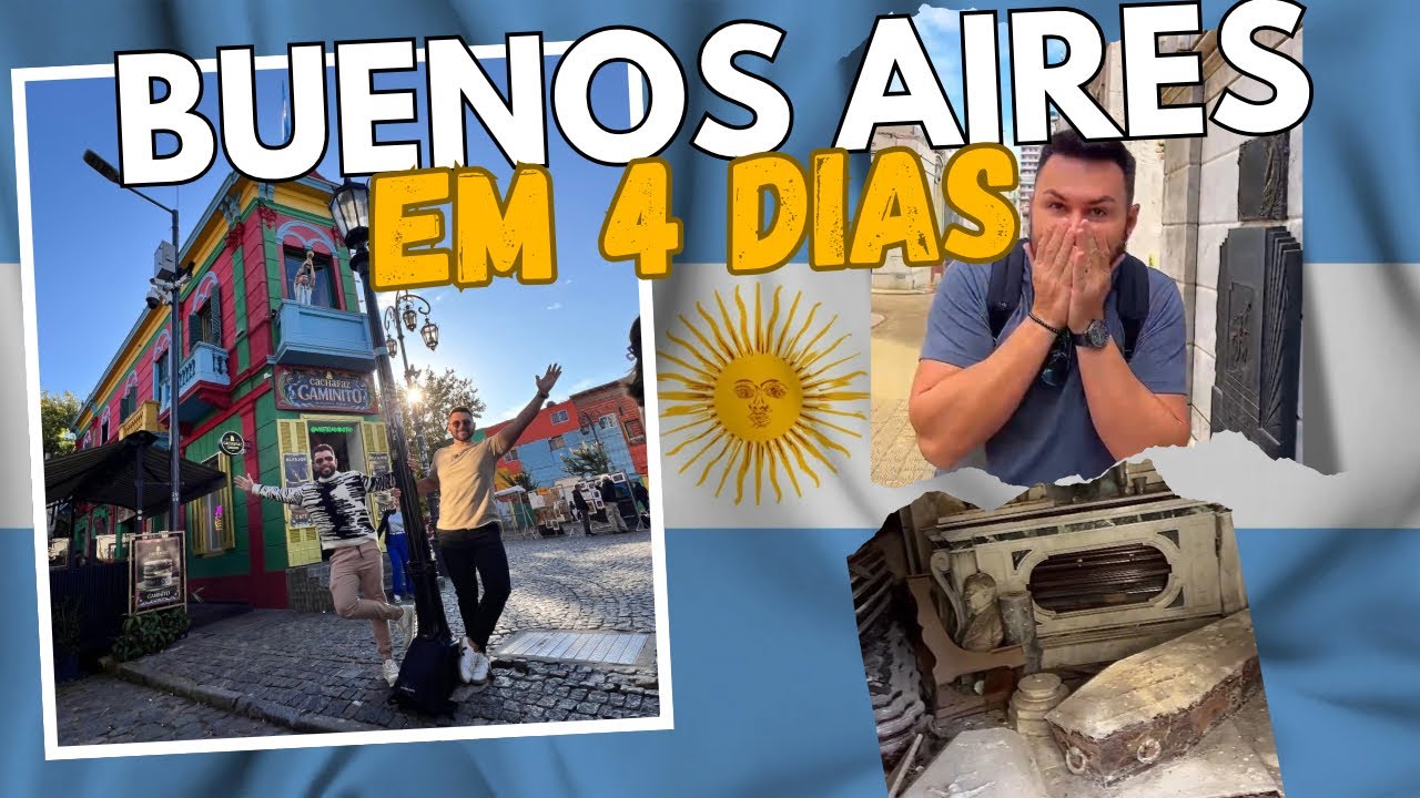 Buenos Aires em 4 Dias: Tango, Cemitério e muito mais…