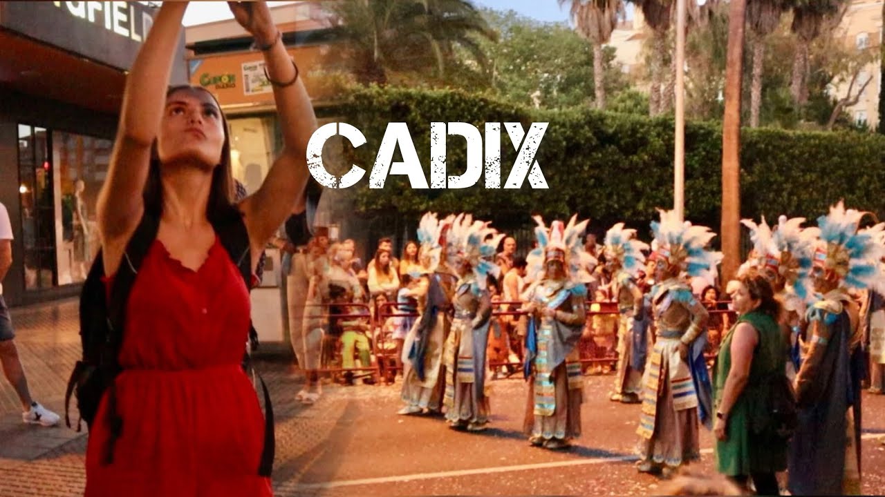 Visite de CADIX (en plein CARNAVAL) - Deux étudiants, un ROADTRIP - ÉPISODE 13