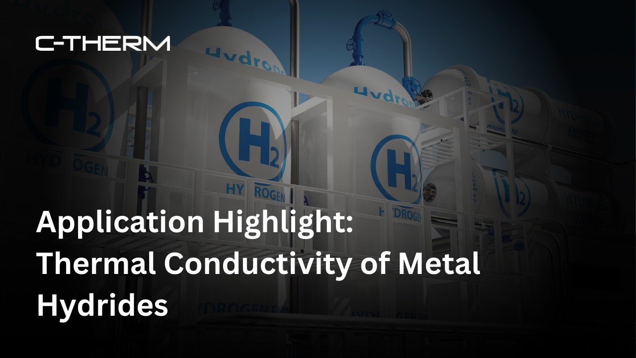 How to Test the Thermal Conductivity of Metal Hydrides