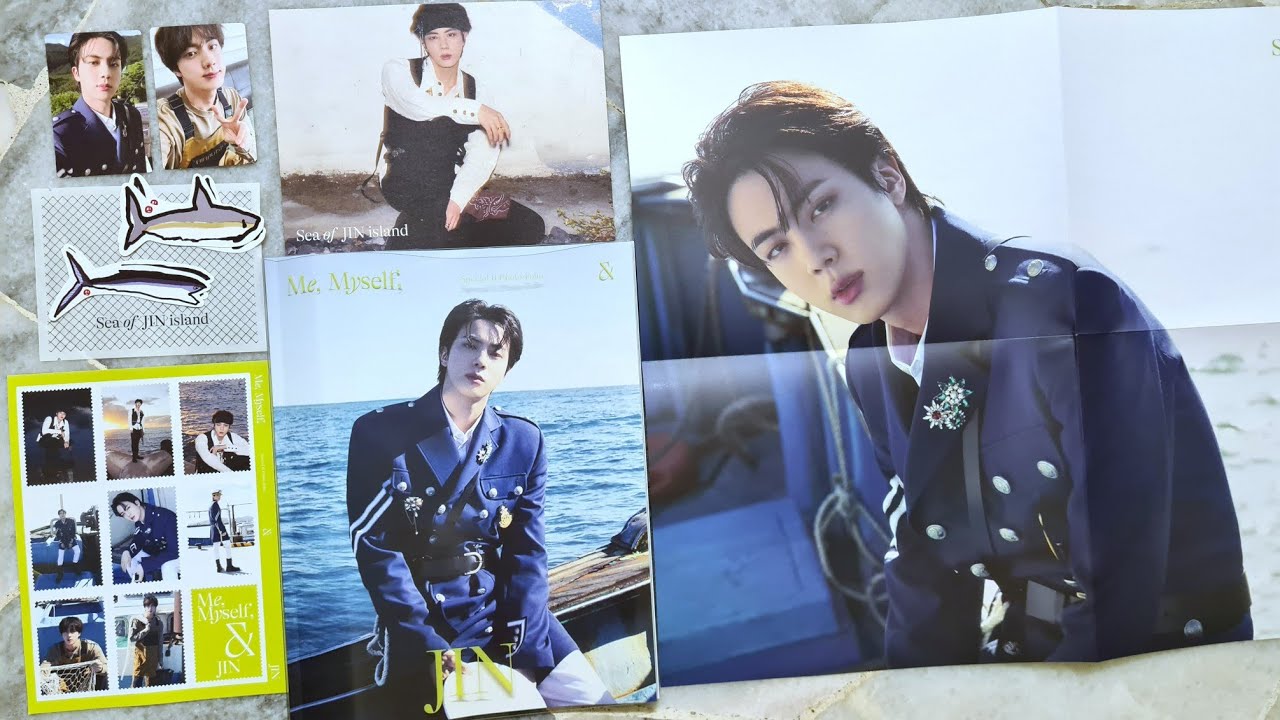 BTS 방탄소년단 Special 8 Photo-Folio Unboxing | Me, Myself, and Jin 'ID: Sea of Jin Island'