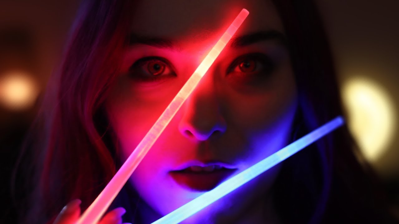 ASMR Testing Your Eyes with Light Triggers | Colorful Lights, Focus & Instructions