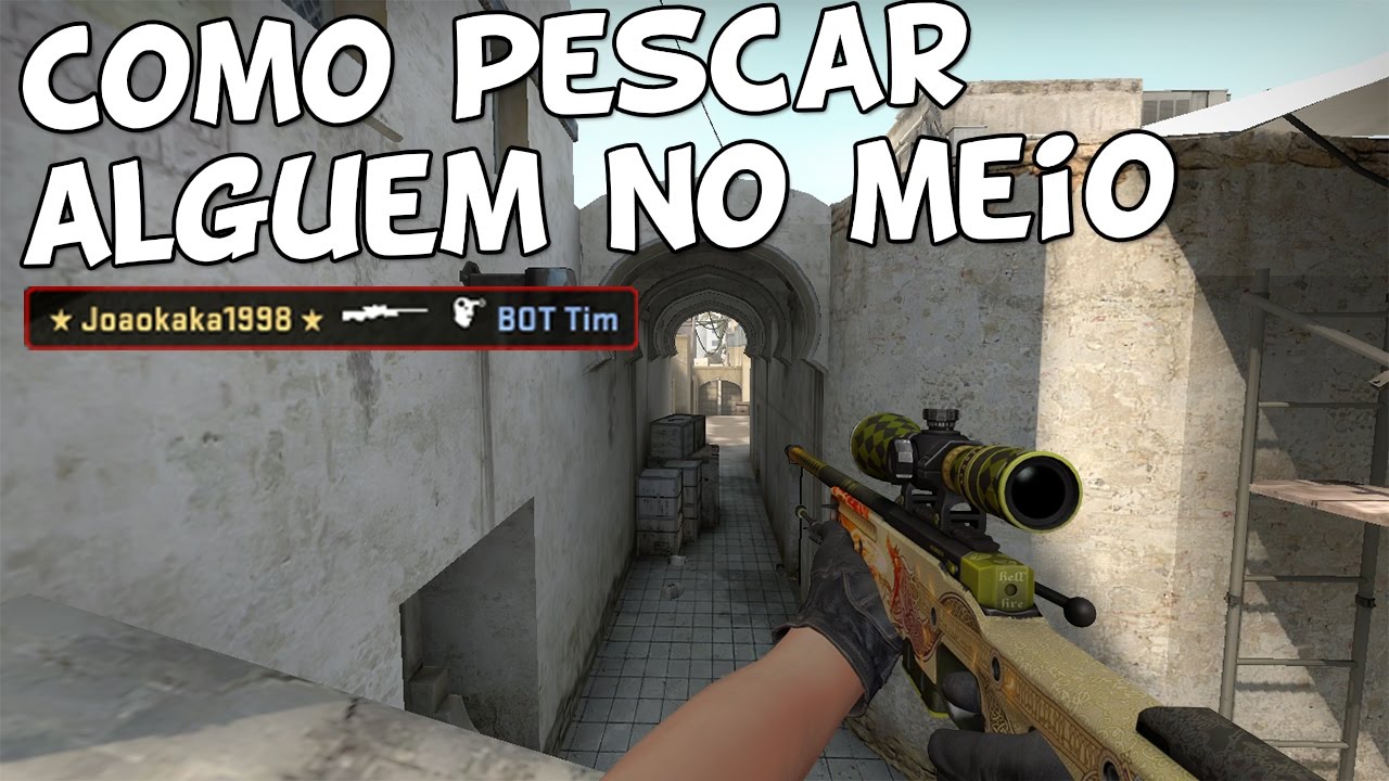 CS:GO - COMO PESCAR ALGUÉM NO MEIO NA DUST II
