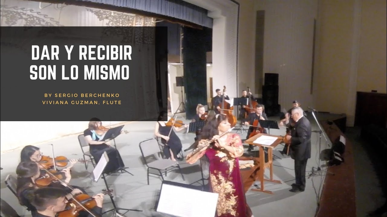 Dar y Recibir Son Lo Mismo by Sergio Berchenko, Viviana Guzman, Tashkent Uzbekistan