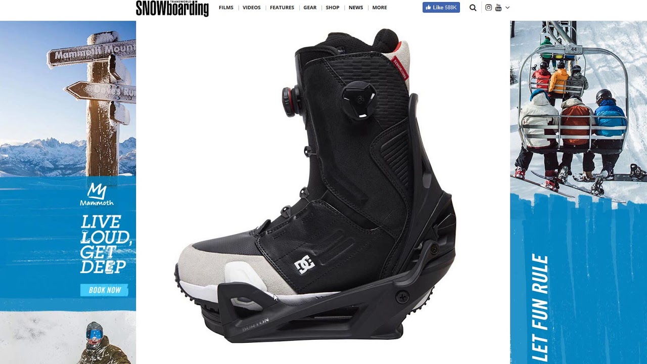 Burton Step On News Burton agrees to DC making step on boots
