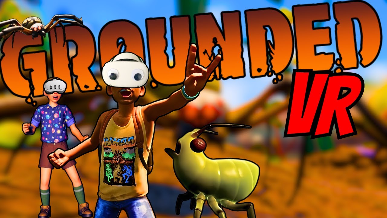 THIS Game is Jaw-Dropping and TERRIFYING at the same time // Grounded VR // UEVR // RTX4090