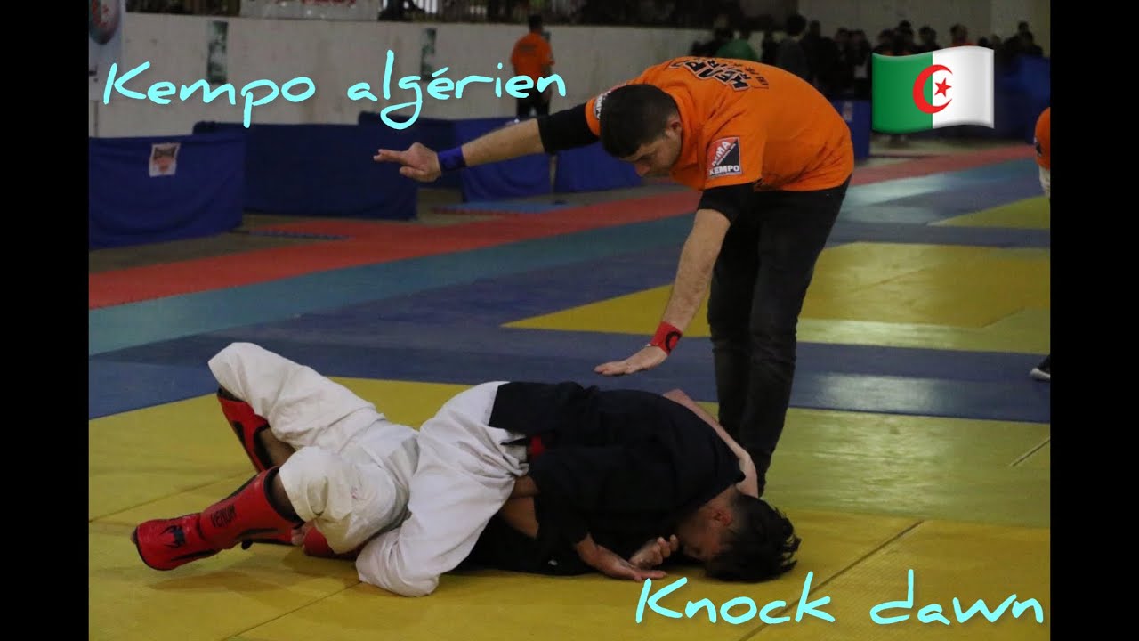 Championnat 🏆national algérien de kempo 2022 Spécialisation :Knock Down Takispeed ⚡️🥇 premier tour