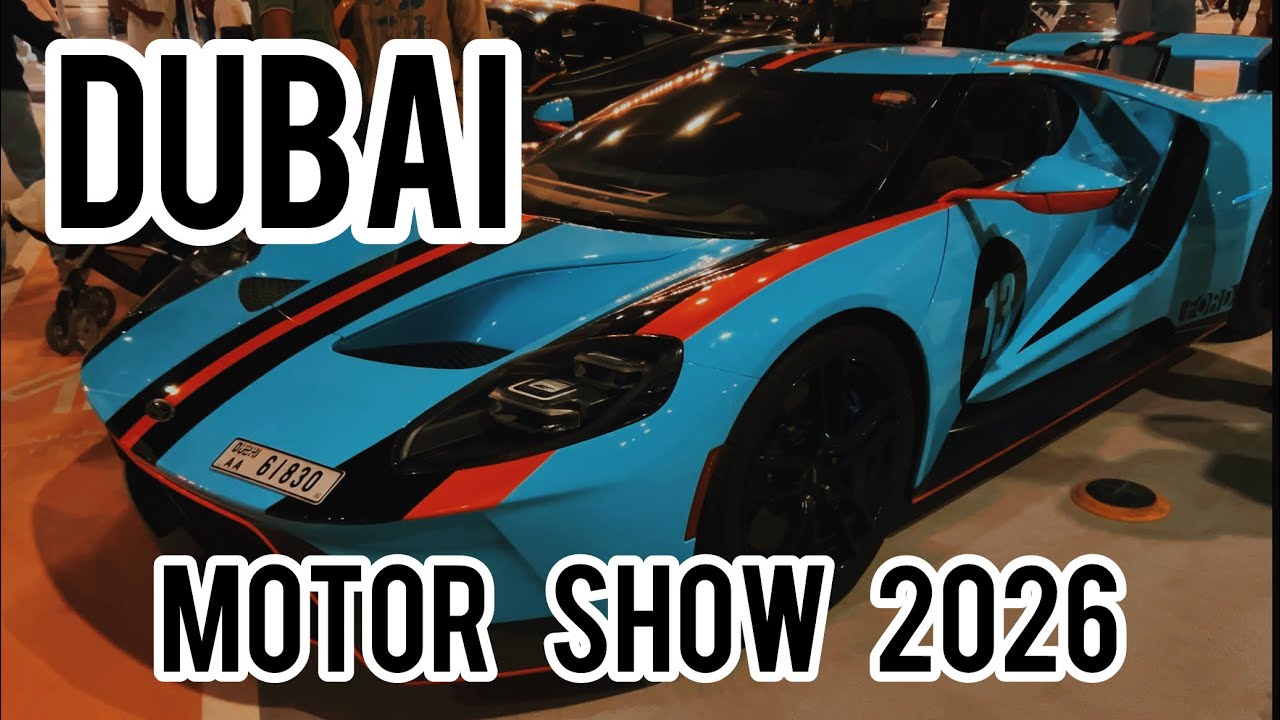 Dubai 🇦🇪 Highlights from the 2026 Mirdif Motor Show. 