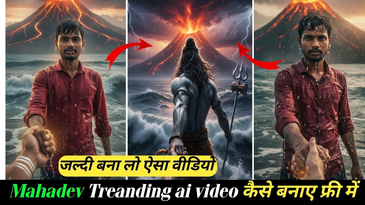 Instagram Trending Mahadev Reels Editing |Mahadev Trending Ai Video Editing | Shivratri Video Edit
