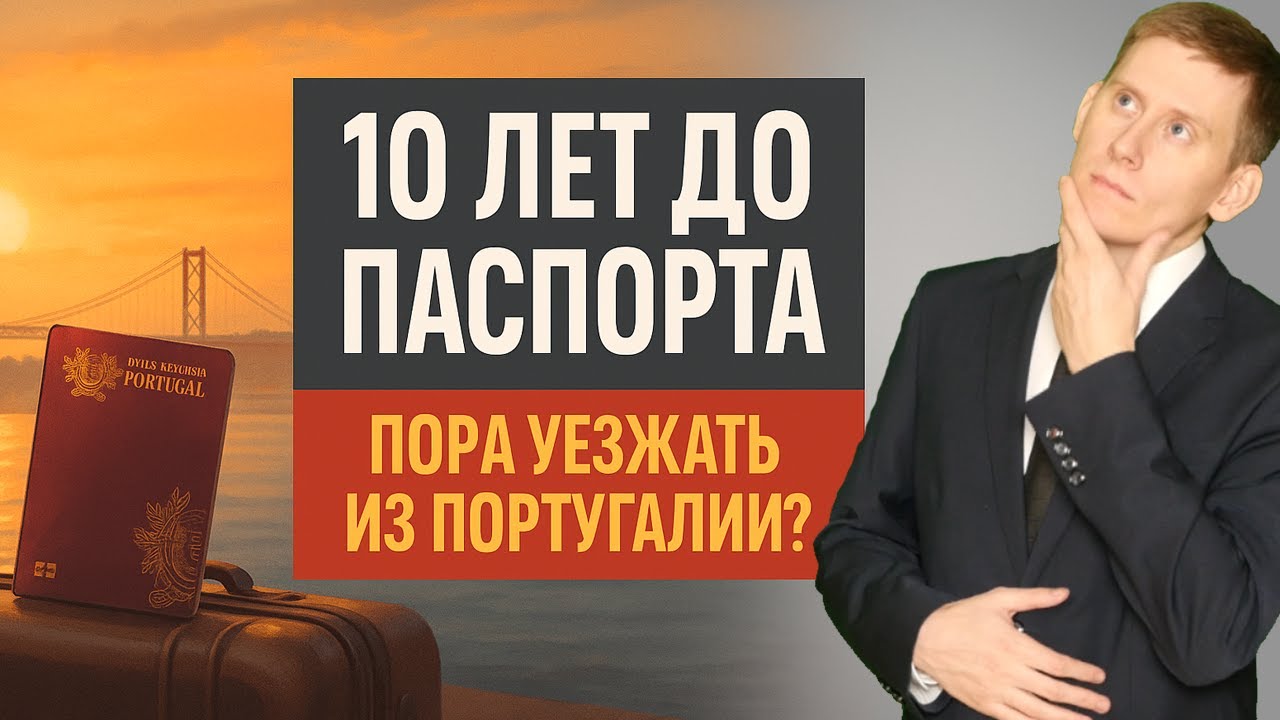 10 лет до паспорта. Пора уезжать из Португалии?