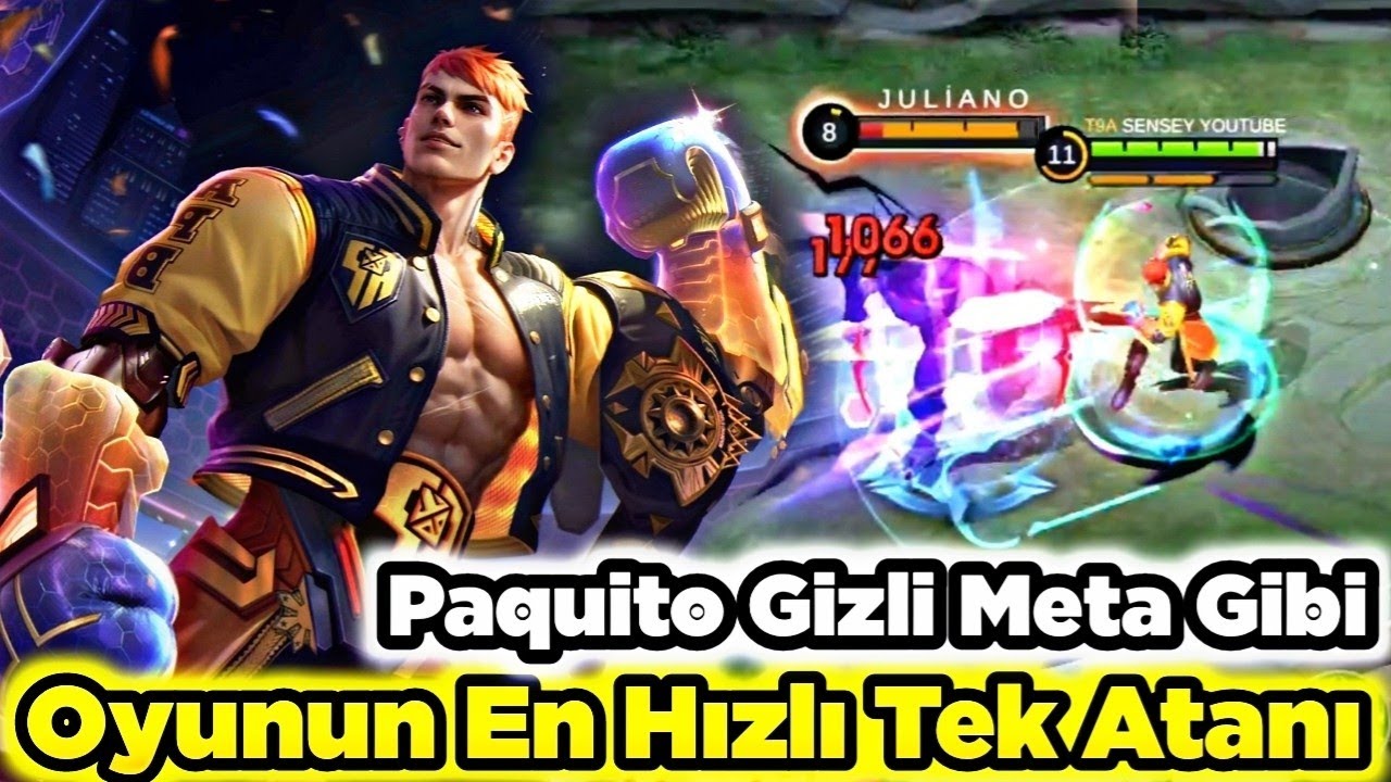 Öyle Hızlı Tek Yediler ki Rakip Şaşkınlık İçinde Kaldı 1 Saniyede Tek Atan Paquito Mobile Legends