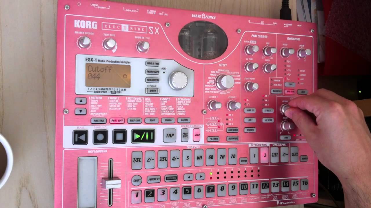Korg ESX seamless background(loops)