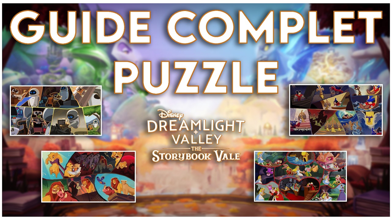 [GUIDE DLC 2] Les 33 Puzzles (Complet) | Disney Dreamlight Valley : The Storybook Vale