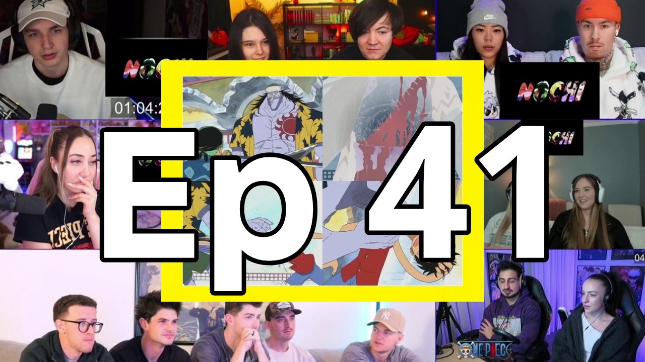 One Piece | Episode 41 | Reaction Mashup #onepieceanime #onepiecereactions