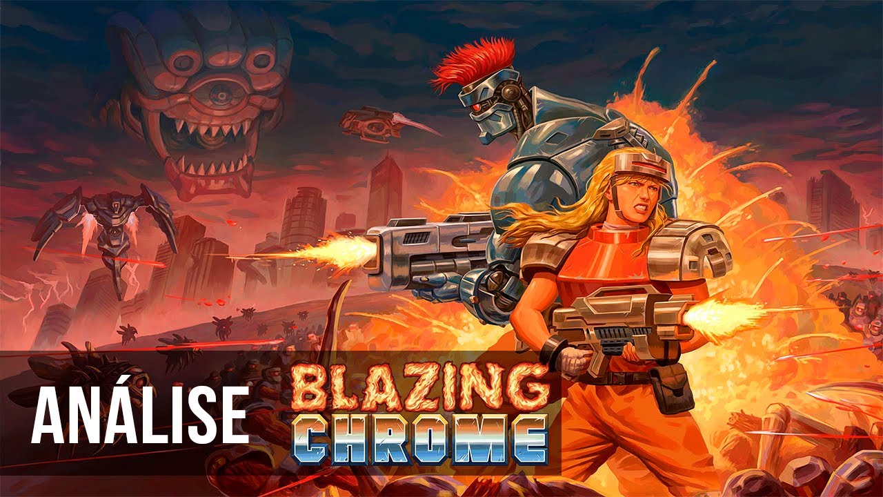 Análise de Blazing Chrome - O Retorno de Contra | Mr. Recomenda
