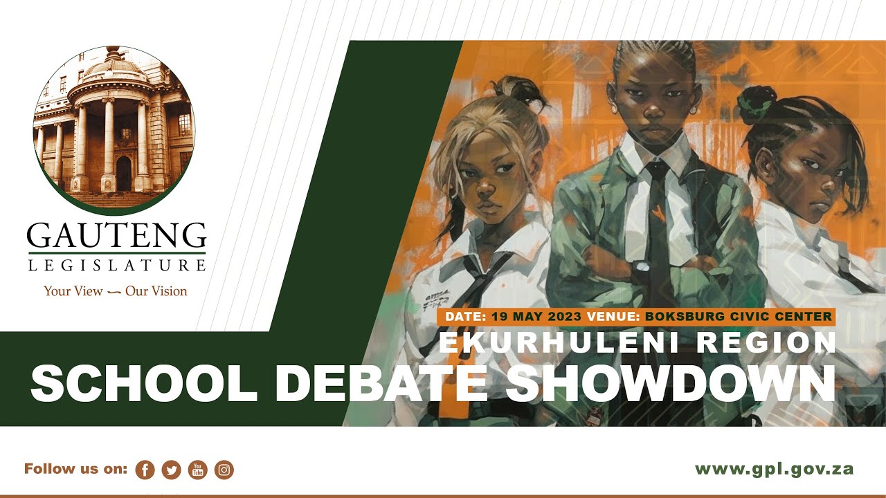 SCHOOL DEBATE COMPETITION-EKHURHULENI
