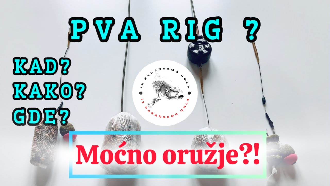 4 JEDNOSTAVNA PVA RIG-a I Pecanje sa PVA