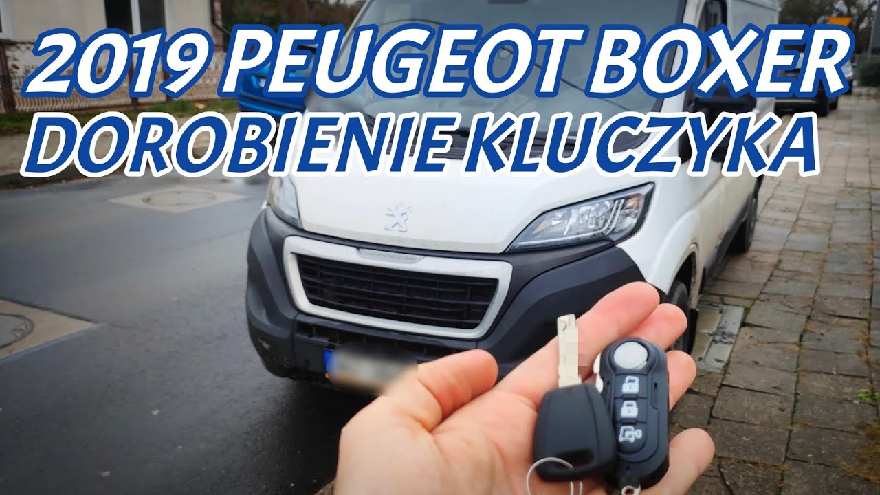 Peugeot Boxer 2019 dorobienie kluczyka Poznań 732-444-043 OBDSERWIS Jakub Szymanuszka 