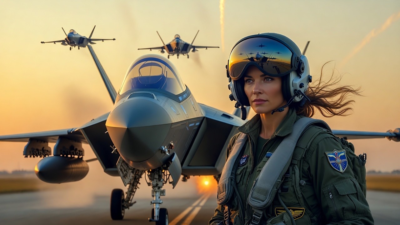 Sie war die Heldin des Fluges – bis ihr Rufzeichen die F-22-Piloten verblüffte.