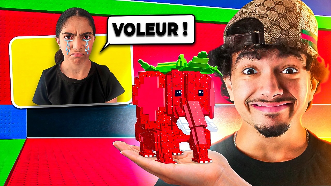 JE VOLE LES BRAINROTS DE MA PETITE SOEUR (elle pleure...)