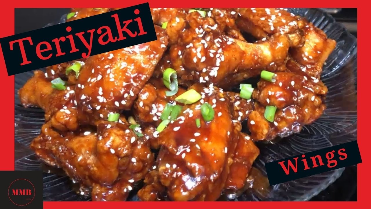 Teriyaki wings (Homemade teriyaki sauce) | Me & My Backyard
