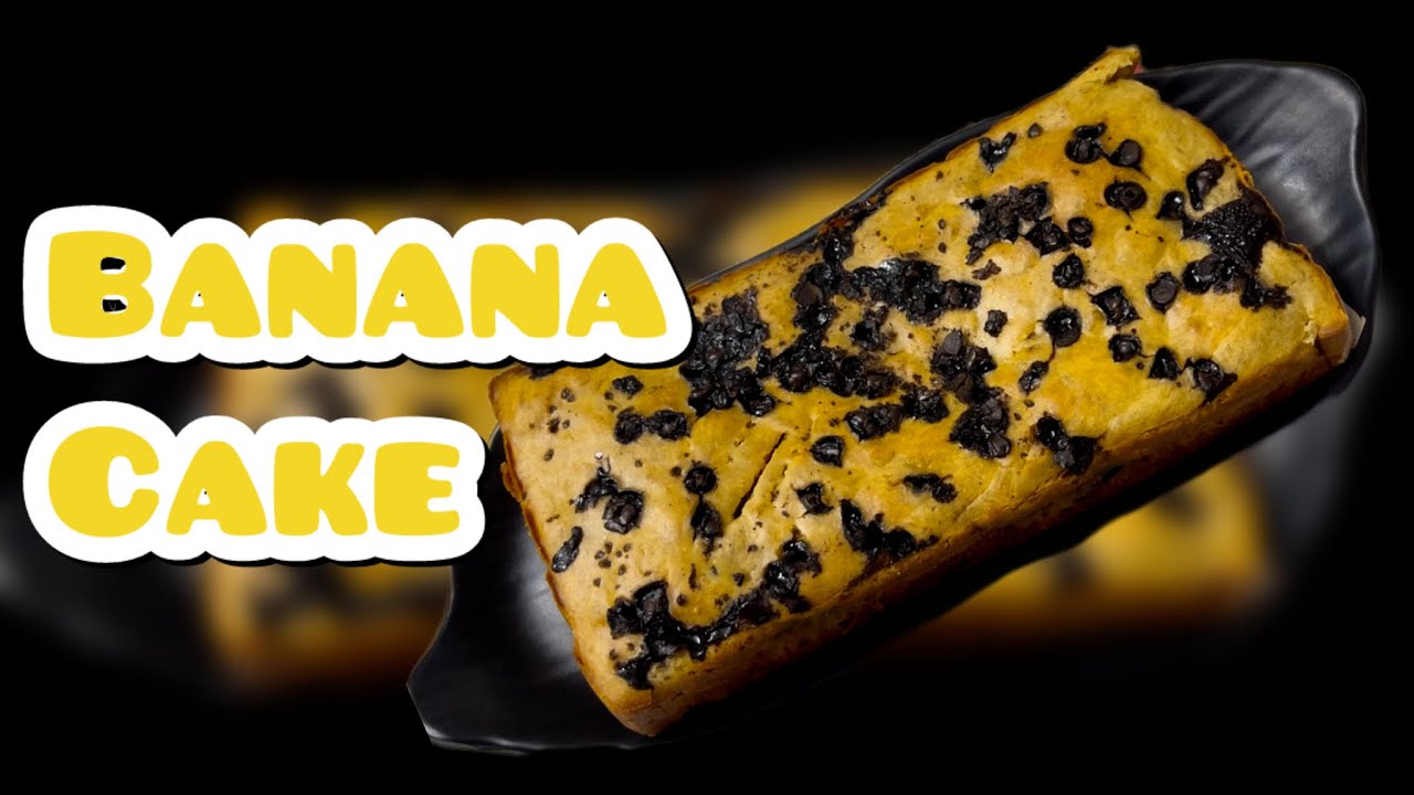 Soft & Moist Banana Cake 🍌 | Easy Homemade Recipe