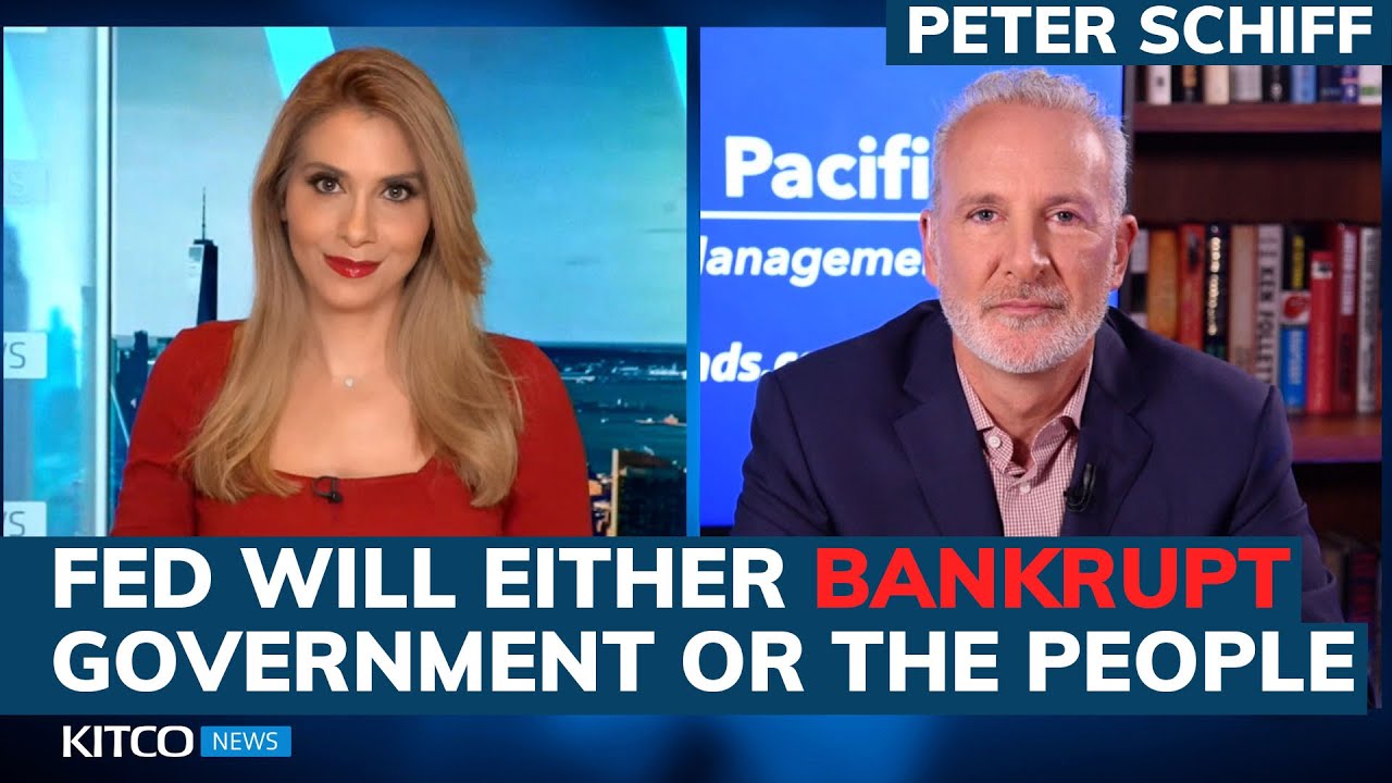 Peter Schiff: Fed is trapped; will either bankrupt the government or the American people (Pt. 1/2)