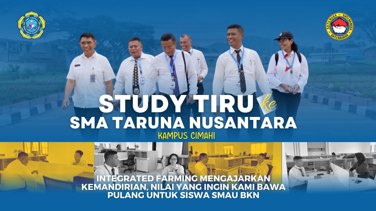 Study Tiru ke SMA Taruna Nusantara Kampus Cimahi.Rabu, 12 November 2025.