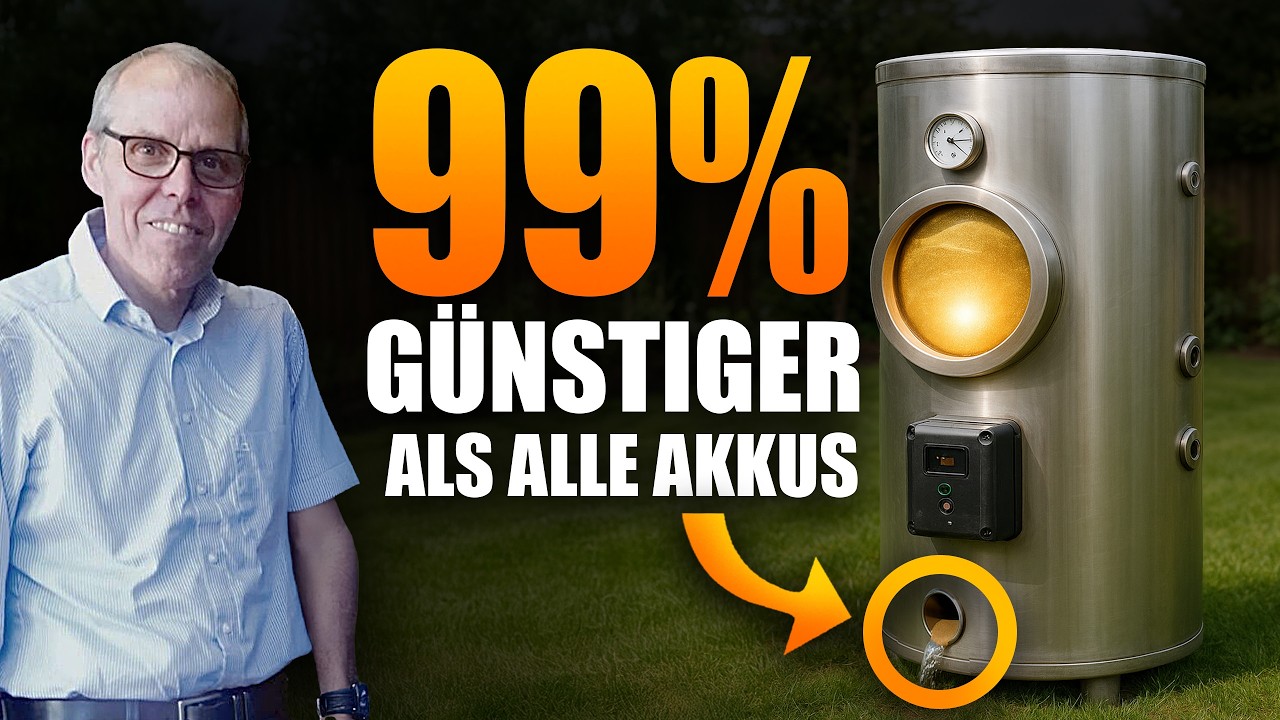 Genial! 66-Jähriger Ingenieur revolutioniert Heimspeicher!
