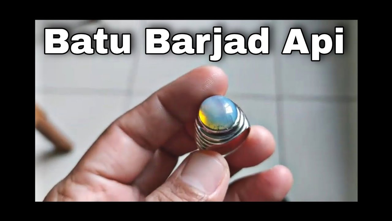 Batu barjad api