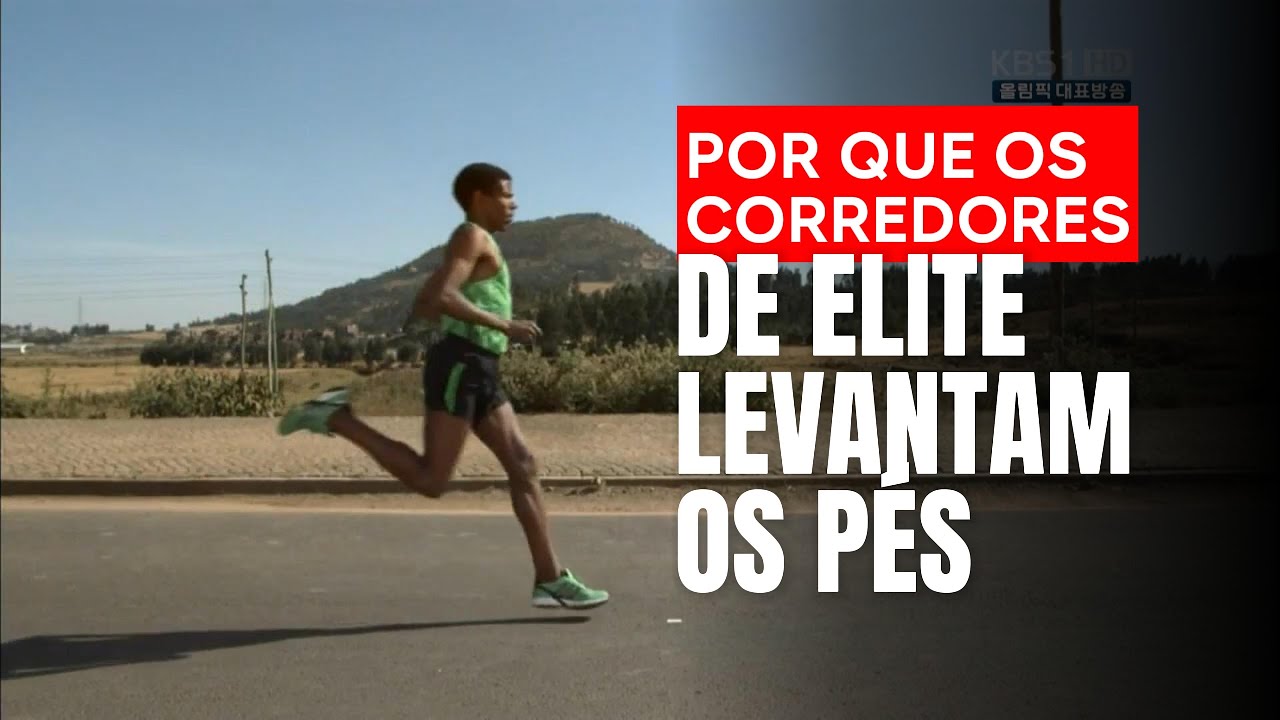 Por que os corredores de Elite levantam as pernas tão alto? #TécnicadeCorrida #CorridaEficiente