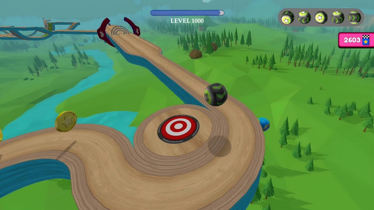 going balls – level 154: dodge and weave through obstacles!