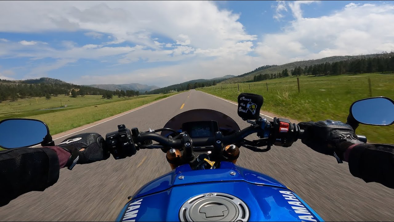 XSR900 Canyon Run | Raw Onboard | 4K | Pure Sound