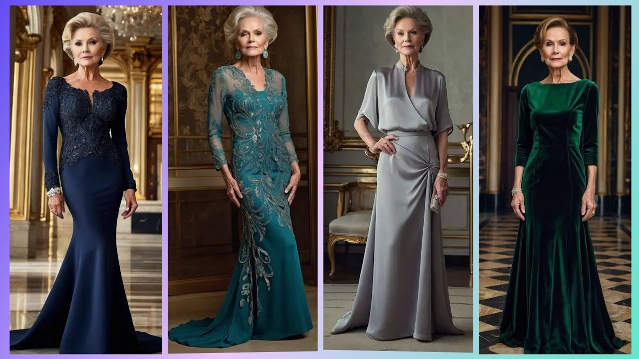 Elegant GRANDMOTHER-Of-The-Bride & Groom Dresses