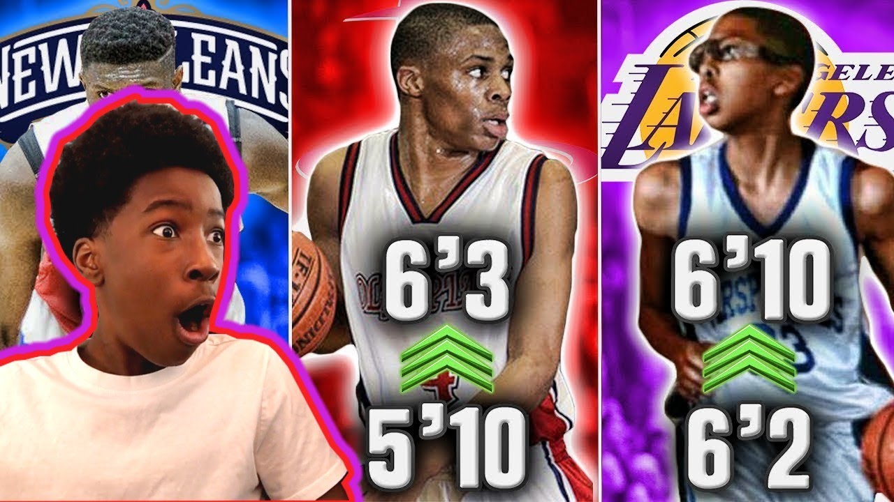 10 NBA Stars That Had Crazy Growth Spurts (Reaction)