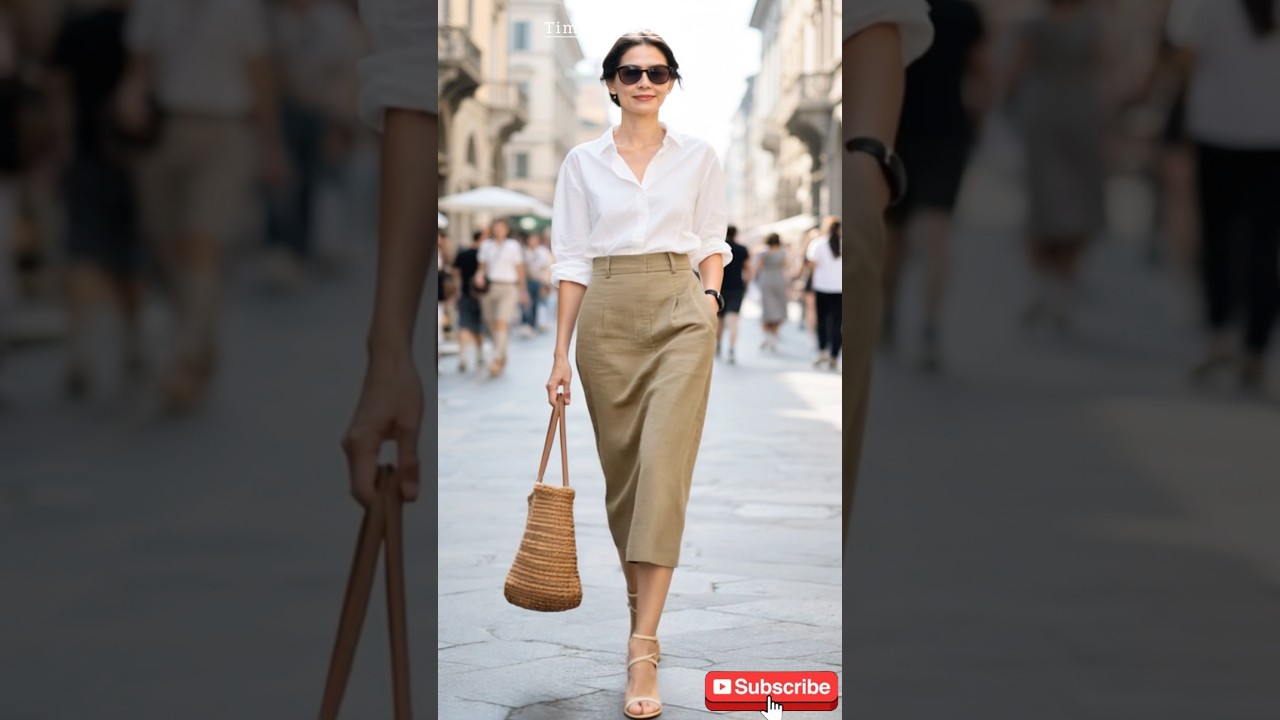 ✨Casual chic, Milano style✨ #Timelessstreetstyle#CasualElegance #italianstyle #milanstreetstyle