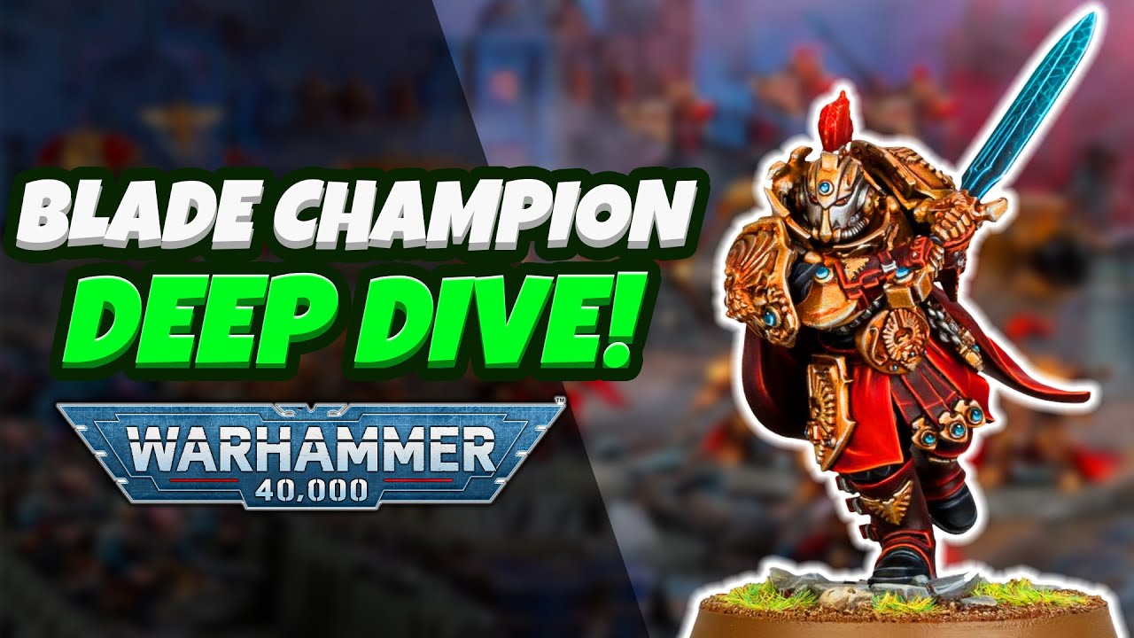 Blade Champion Unit Deep Dive - Warhammer 40K 10th Edition