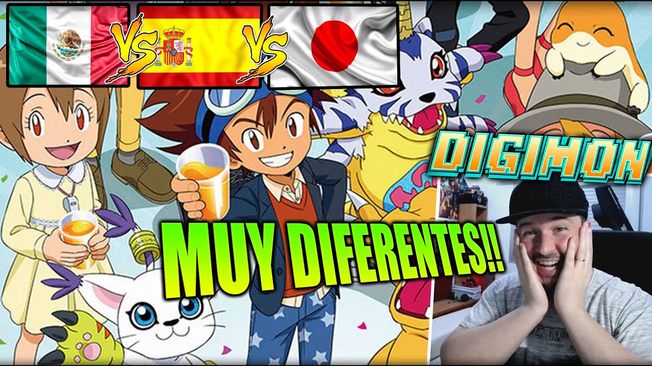 🇪🇸ESPAÑOL REACCIONA a DIGIMON LATINO VS CASTELLANO & JAPONES 🔥 BUTTERFLY DIGIMON ADVENTURE 🔥