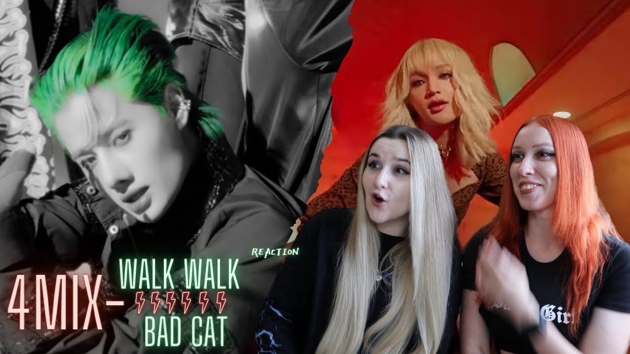 Reaction  นางเเมว(BAD CAT) : 4MIX | 4MIX - WALK WALK | Реакция на 4MIX #4MIXWalkWalk #WalkWalk #4MIX