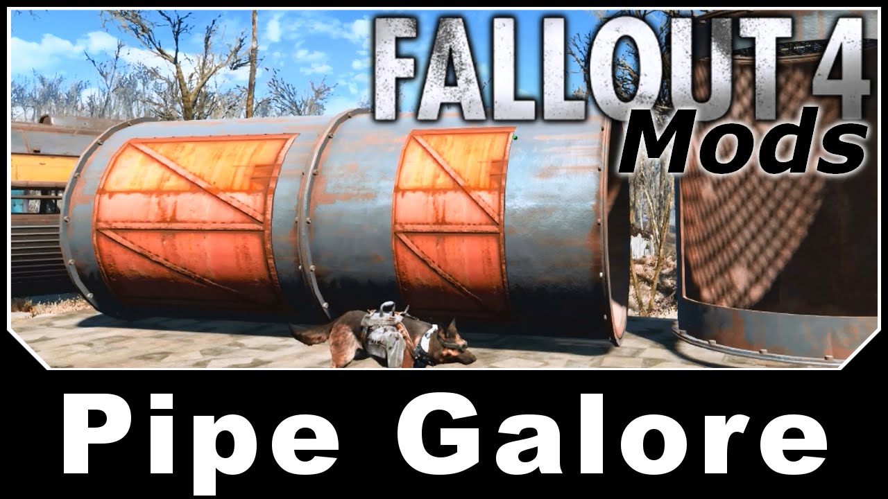 Fallout 4 Mods - Pipe Galore