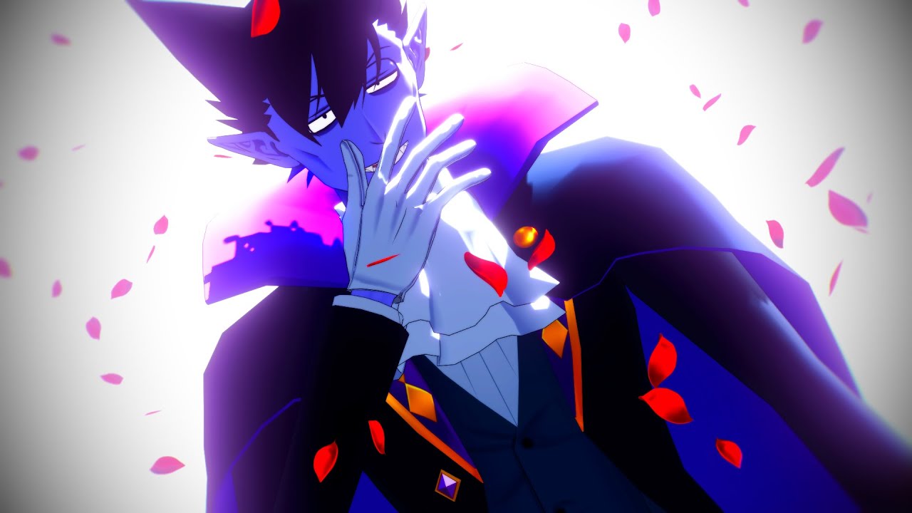 【吸死MMD】銀猫/ド屑/Monster【前髪おろしたドラルク】