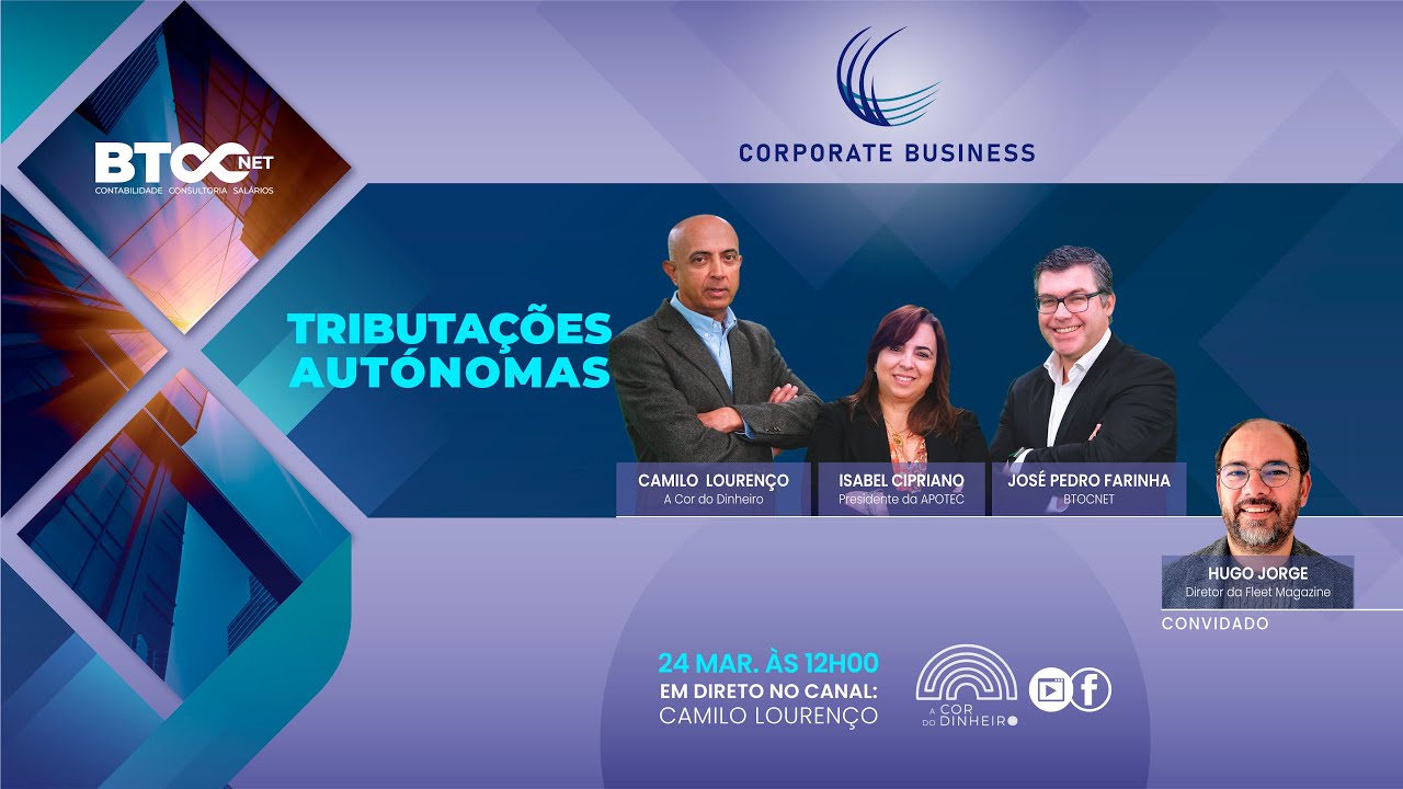 Corporate Business - Tributações Autónomas - Março 23